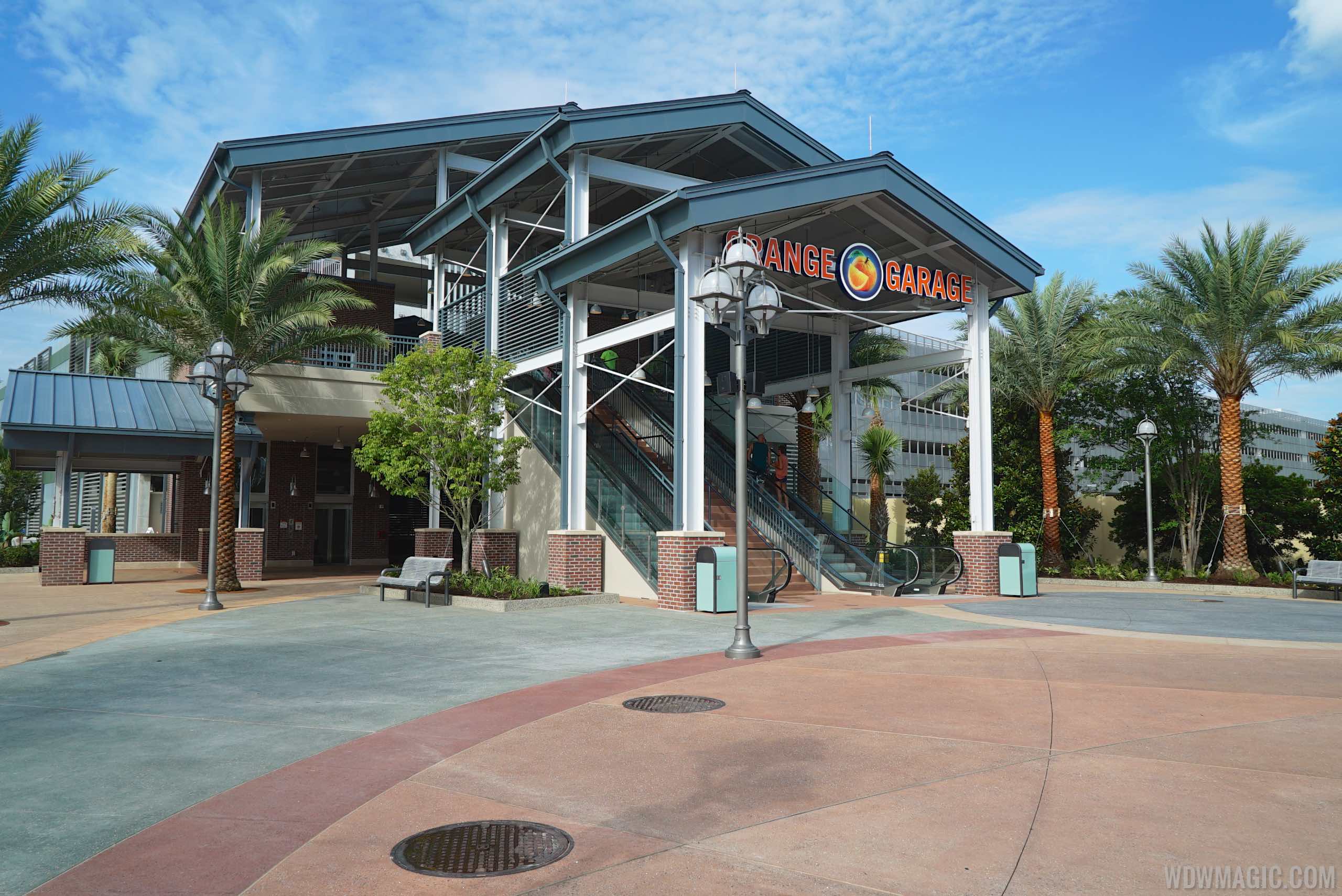 PHOTOS Disney Springs West Side parking garage connector now open