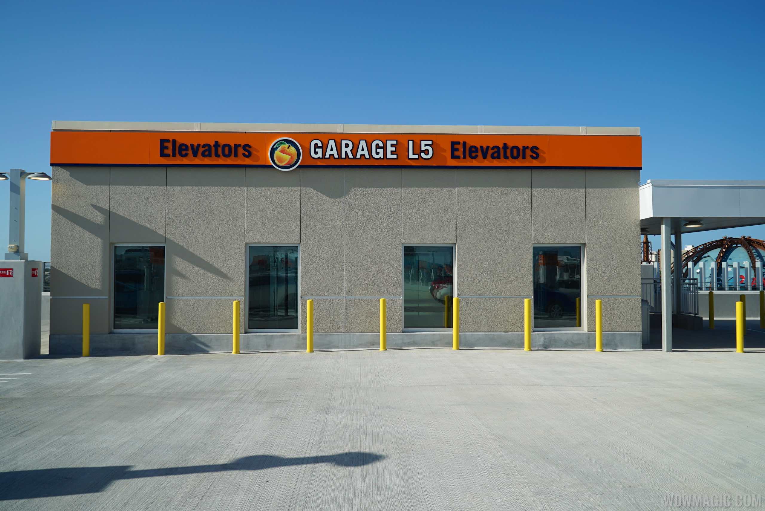 Top floor of the Orange Parking Garage at Disney Springs Photo 4 of 9