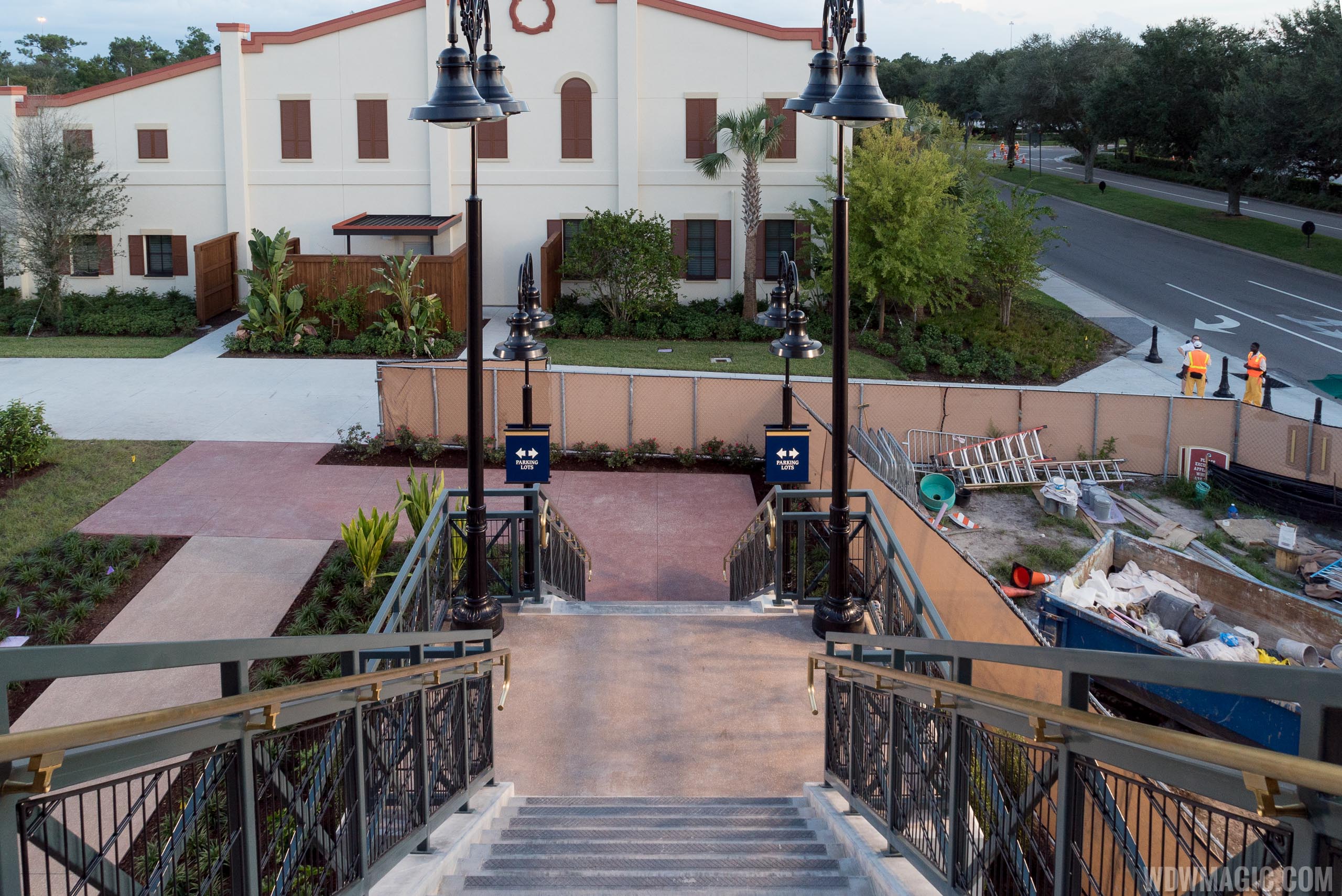 Disney Springs Buena Vista Drive Pedestrian Bridge soft open Photo 9