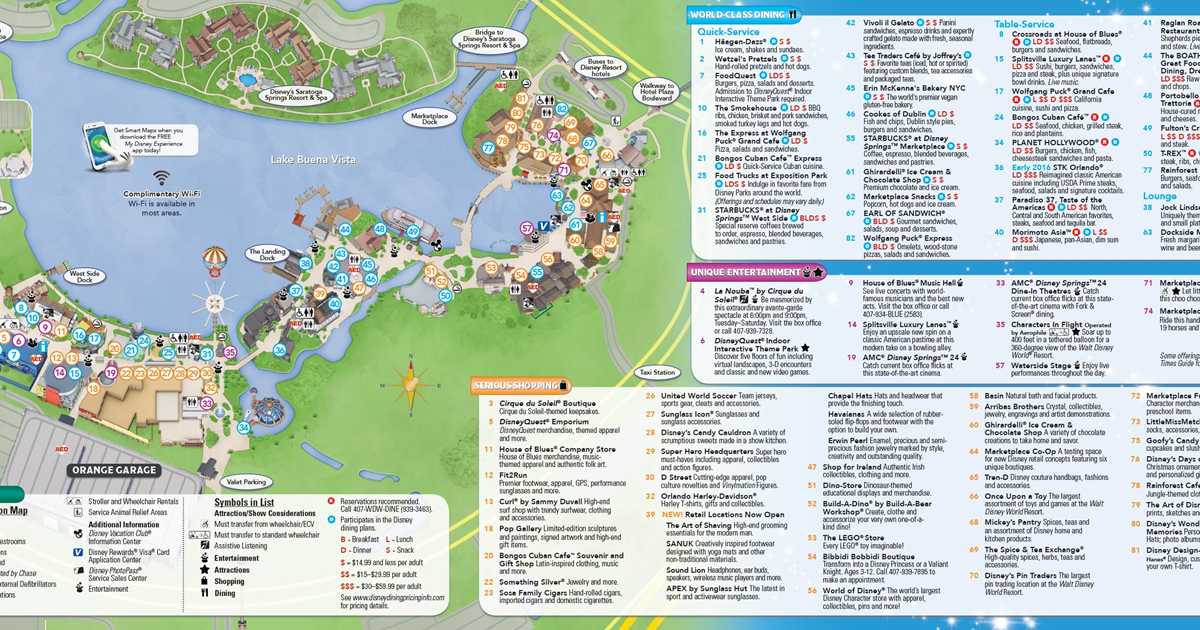 Disney Springs guidemap - Photo 2 of 2