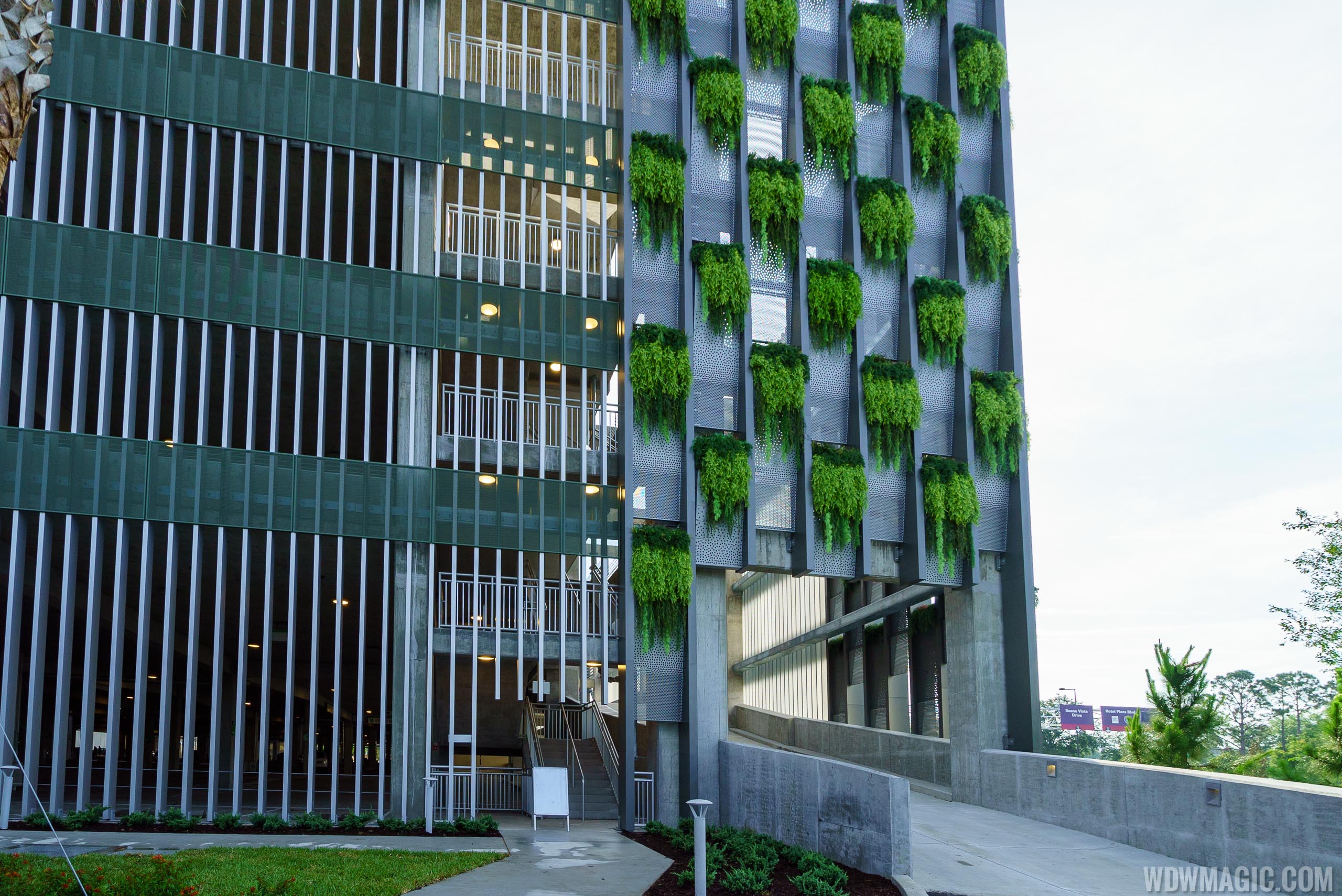 PHOTOS A look at the new Lime Parking Garage at Disney Springs