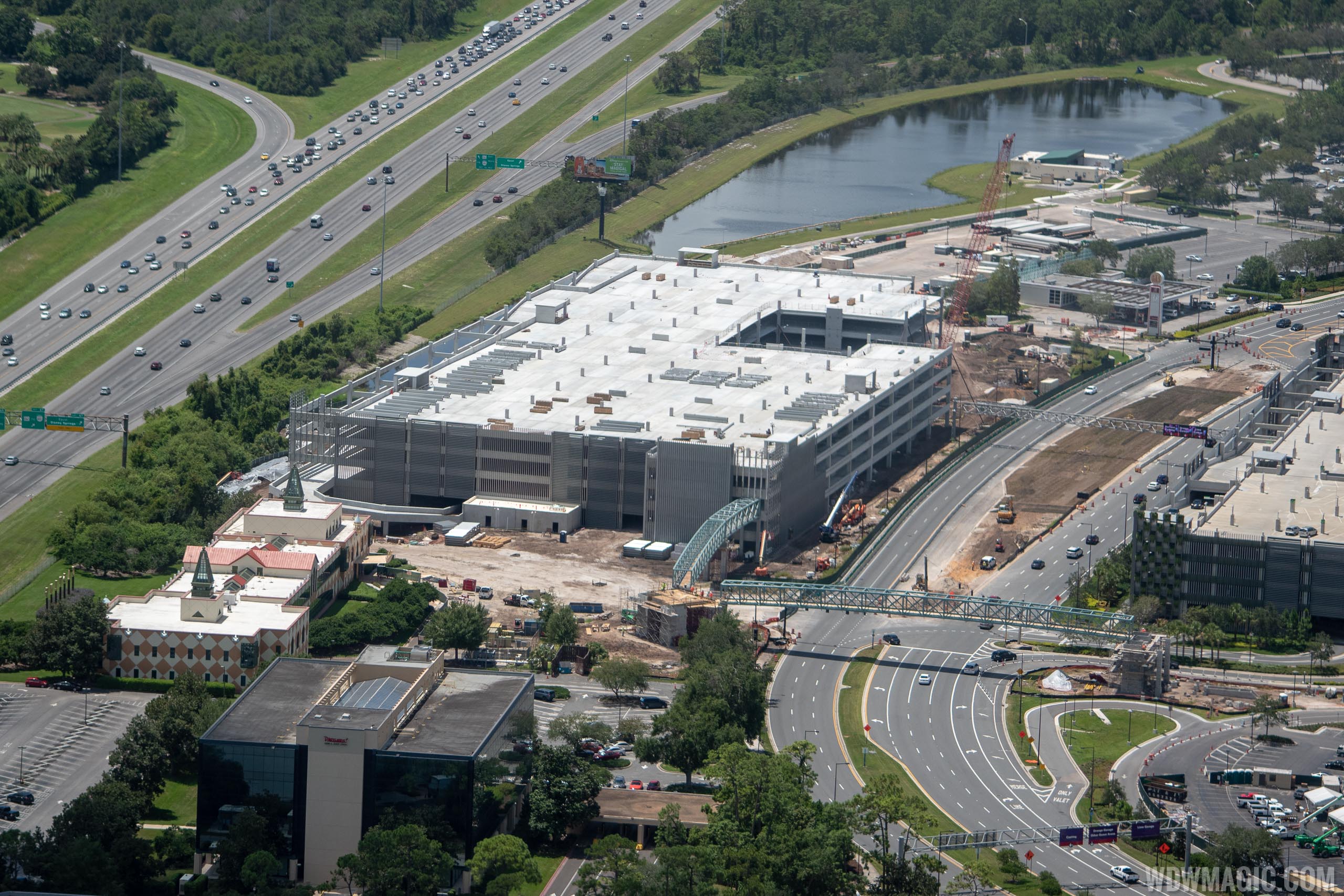 PHOTOS Third parking garage at Disney Springs nears completion