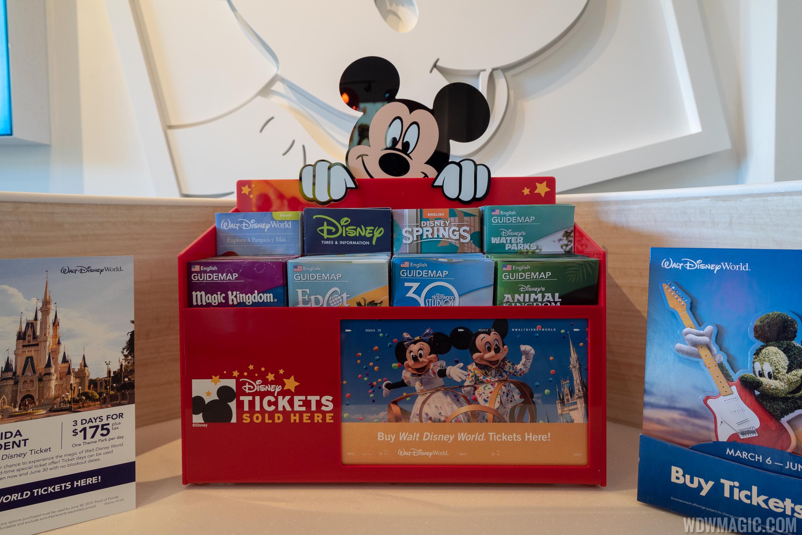PHOTOS Disney Ticket Center now open at Disney Springs