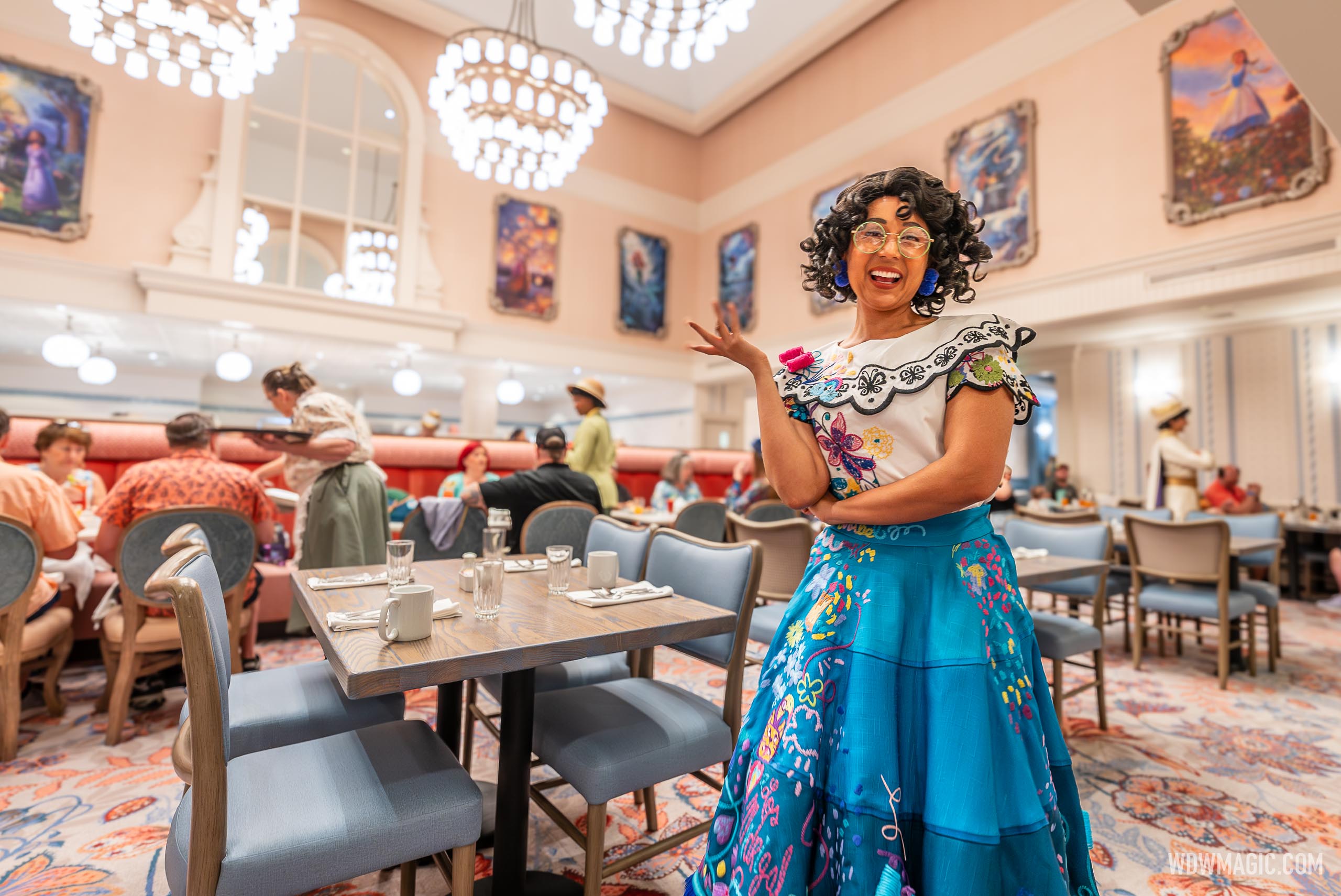 First look at the all-new 1900 Park Fare character breakfast at Walt Disney World