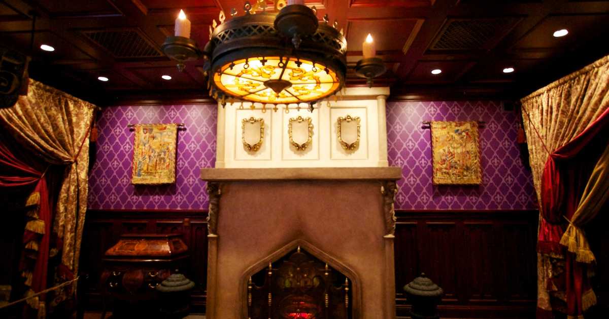 Inside Be Our Guest Restaurant Dining Rooms Photo 7 Of 19