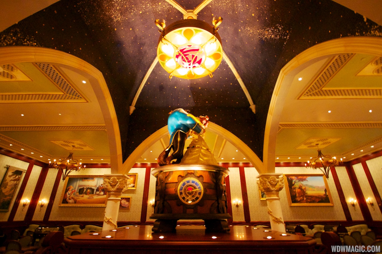 Inside Be Our Guest Restaurant Dining Rooms Photo 10 Of 19