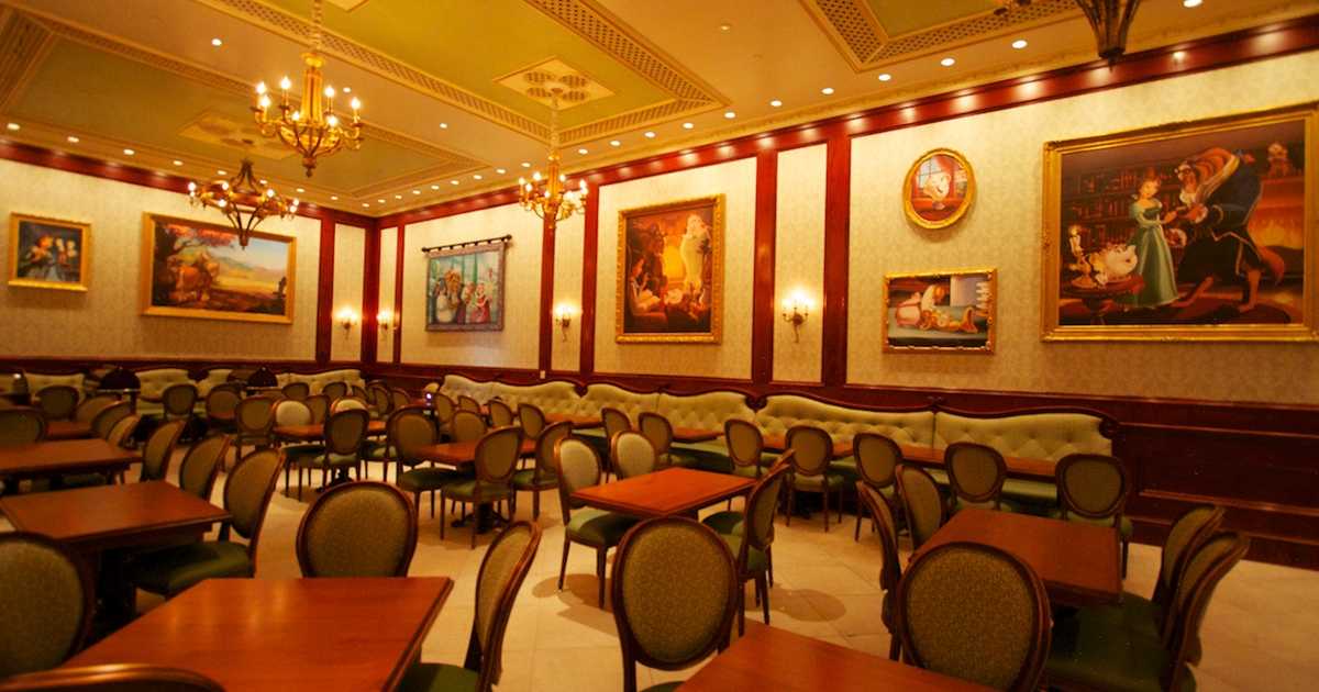 Inside Be Our Guest Restaurant Dining Rooms Photo 11 Of 19