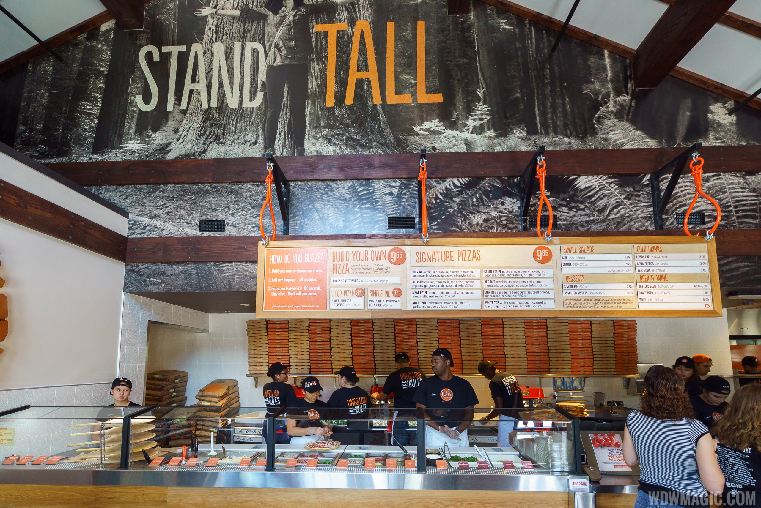 REVIEW Blaze Pizza brings quick service custom pizzas to Disney Springs