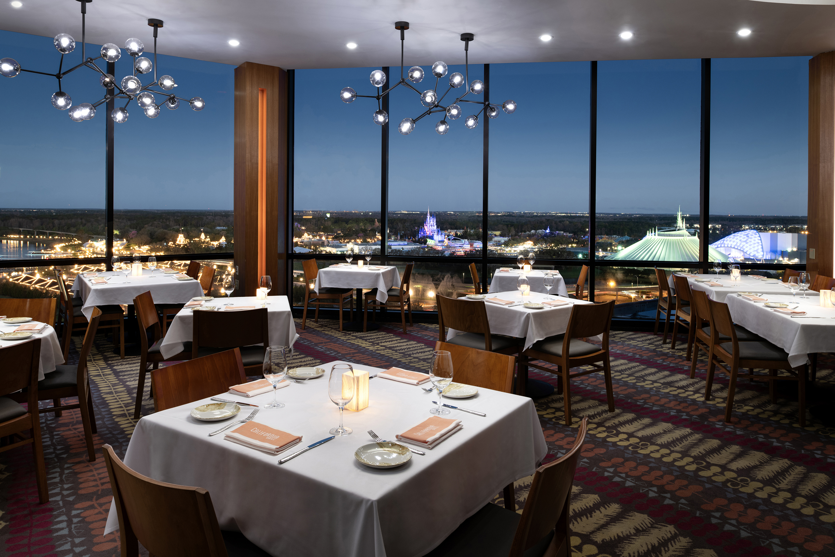 California Grill restaurant at Disney's Contemporary Resort in 2025