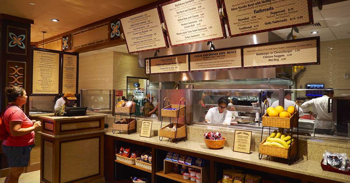 Captain Cook S Menu Captain Cook's Lunch And Dinner Menu - April 2026 | WDWMAGIC