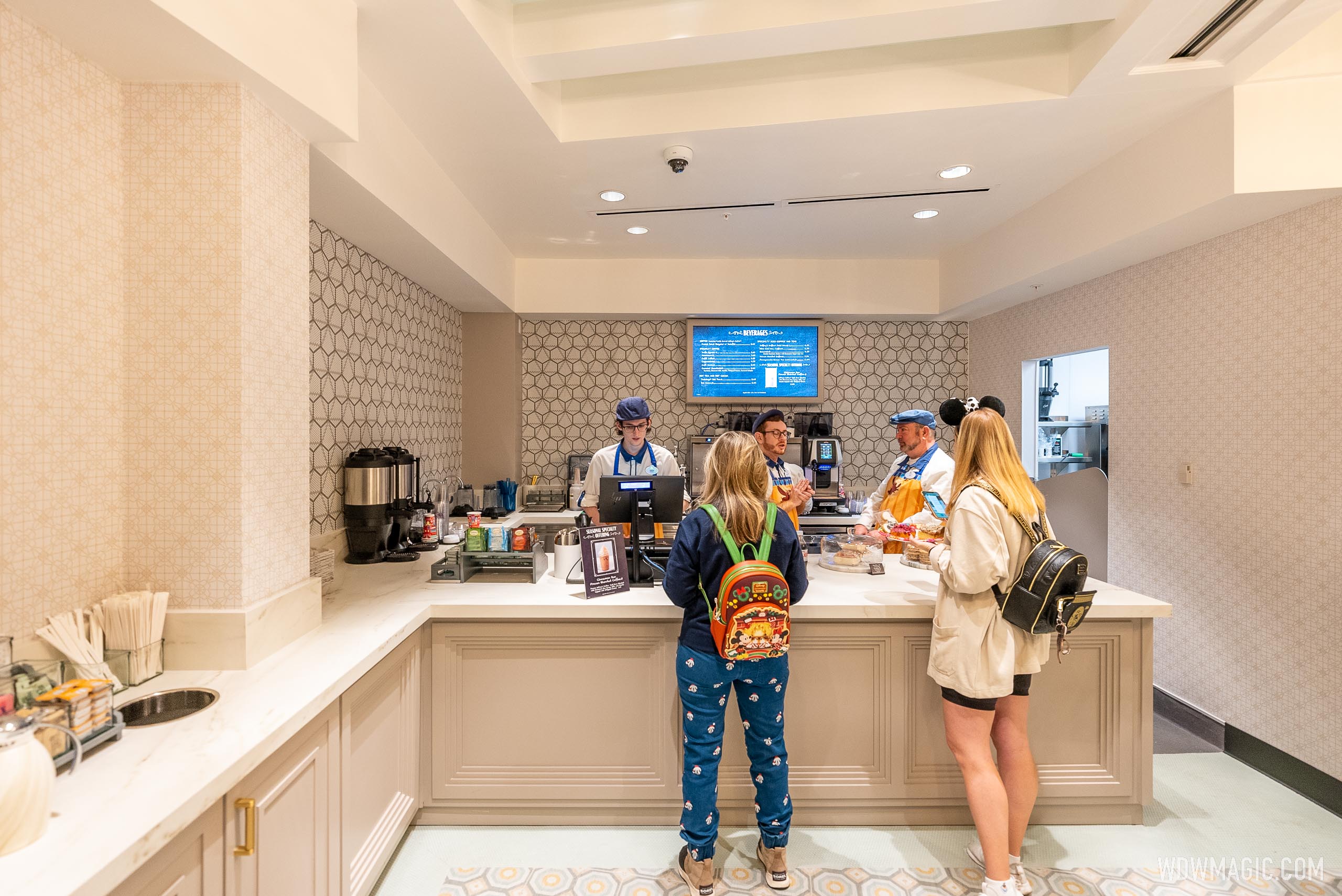 A look inside the new ‘Carousel Coffee’ at Disney’s BoardWalk Inn