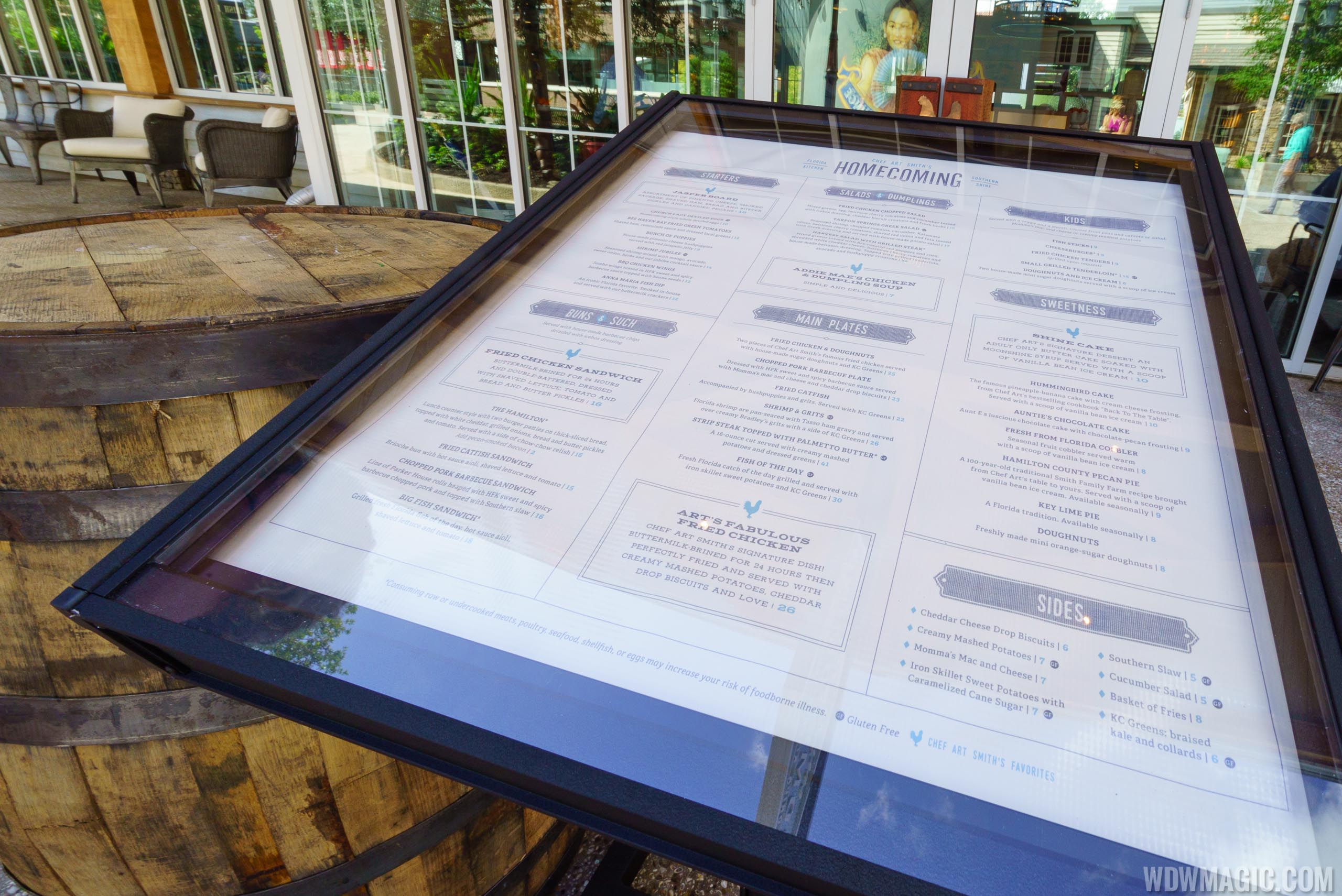 Resto Menu Refillable Spring REVIEW - Chef Art's Homecoming at Disney Springs