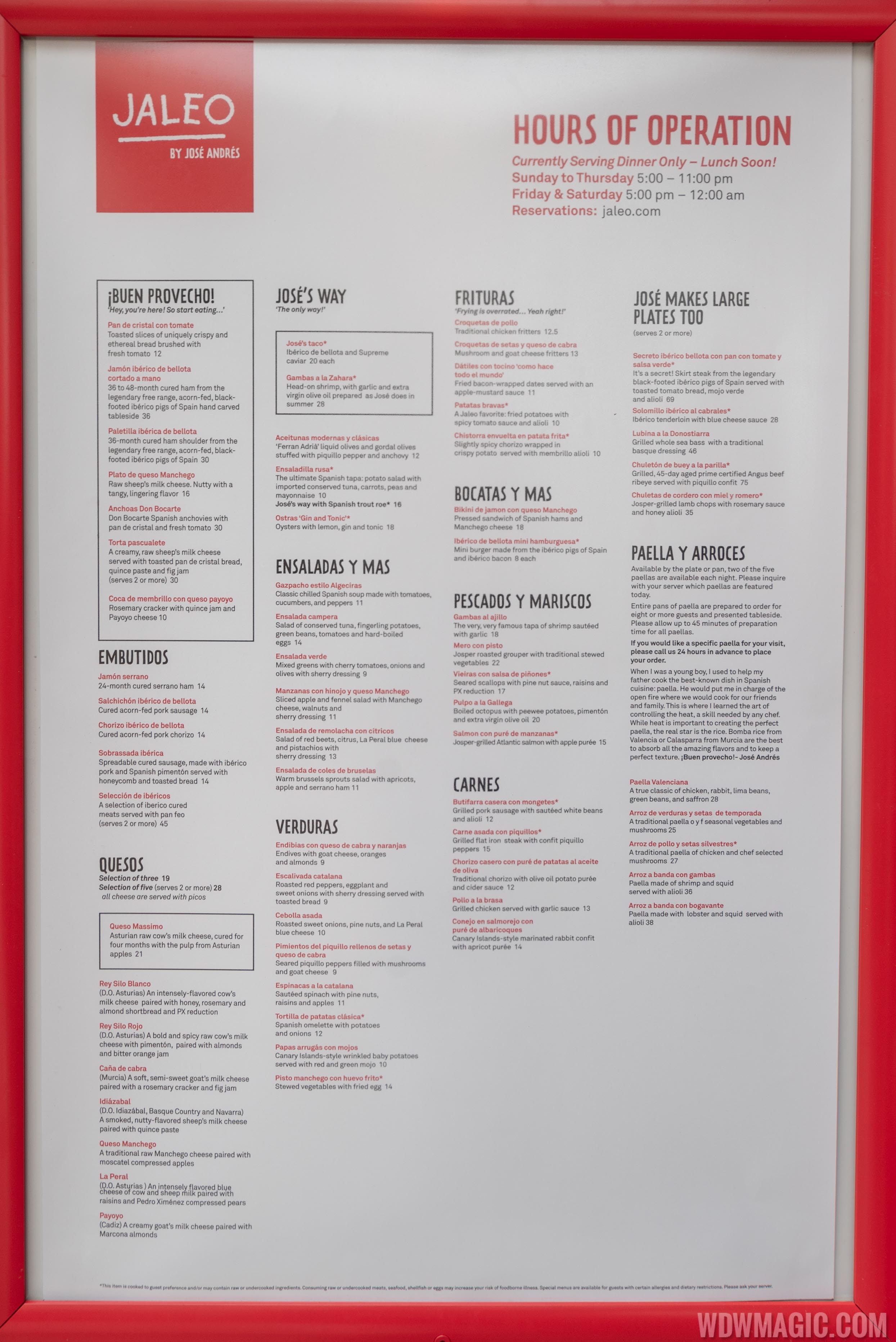 Resto Menu Refillable Spring Jaleo restaurant tour and food - Photo 15 of 37