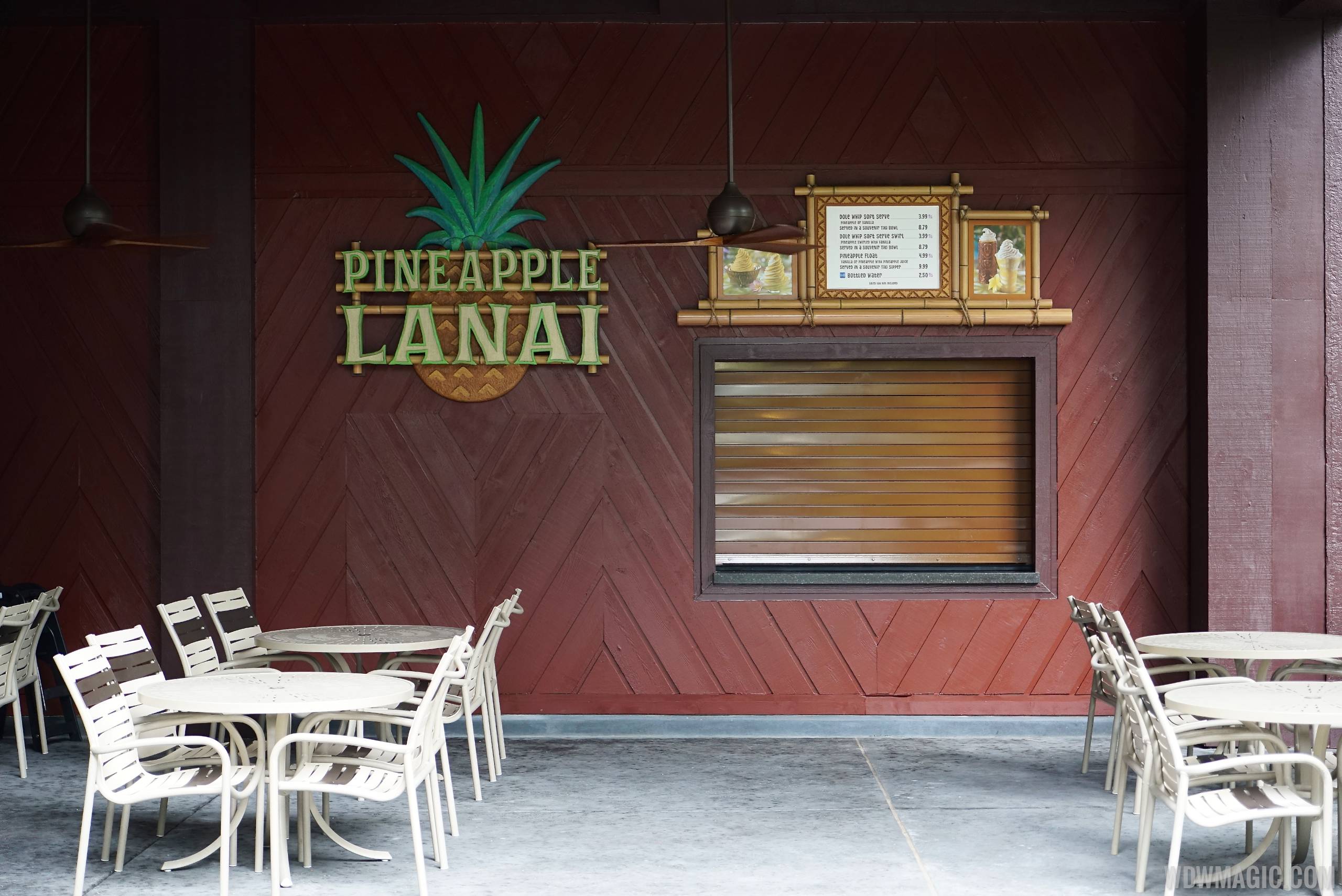 PHOTOS A look at the new Pineapple Lanai Dole Whip kiosk at Disney's