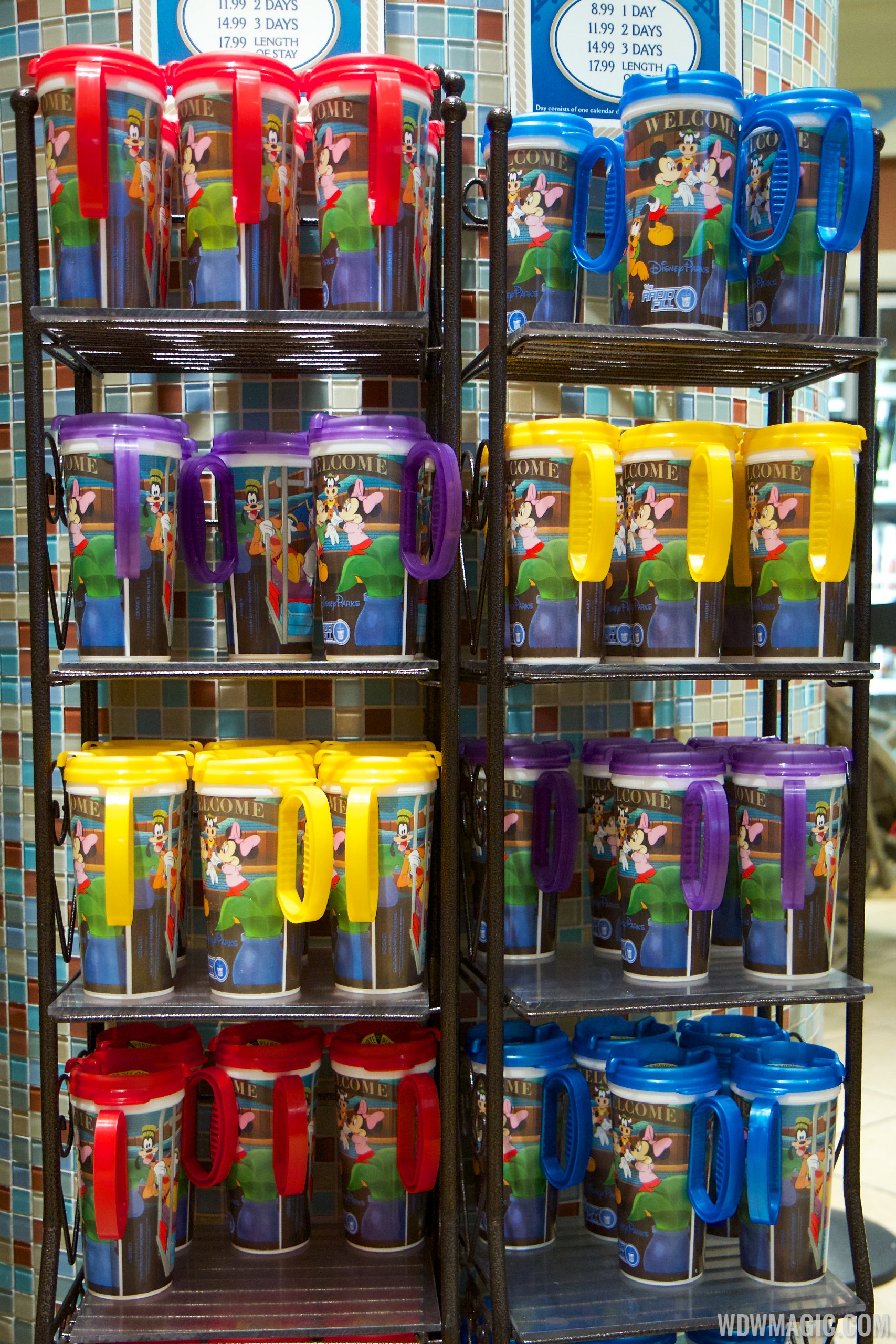 Photos New Look Rapid Fill Refillable Mugs Now Appearing At Resort Quick Service Locations