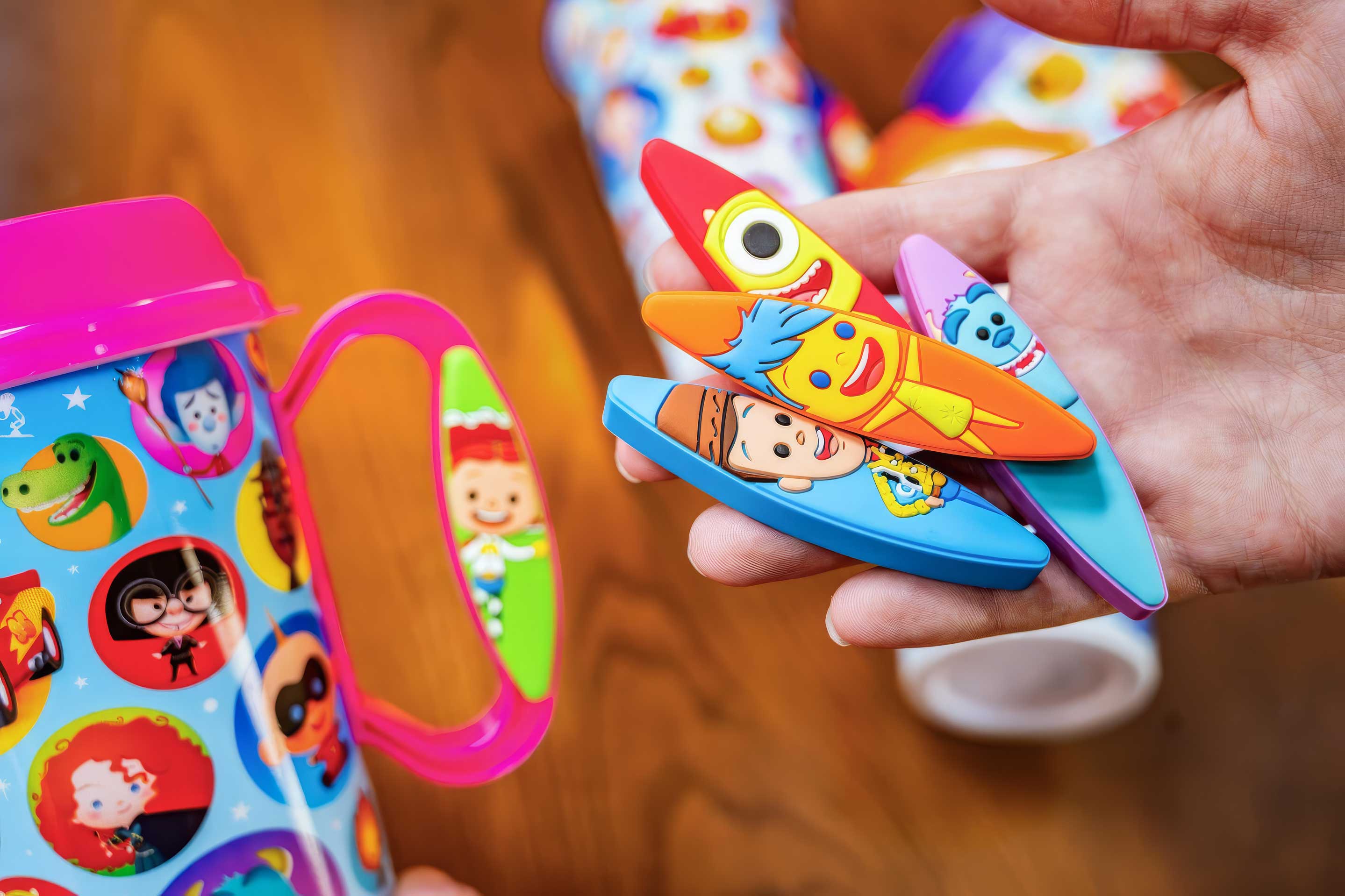 New character handle accessories for Disney Resort mugs