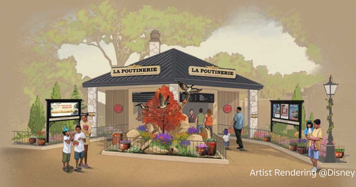 La Poutinerie Concept Art Revealed for EPCOT