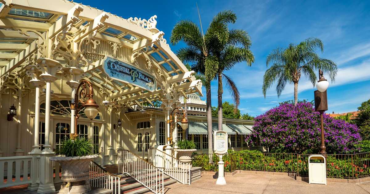 The Crystal Palace Lunch Menu - April 2024 | WDWMAGIC