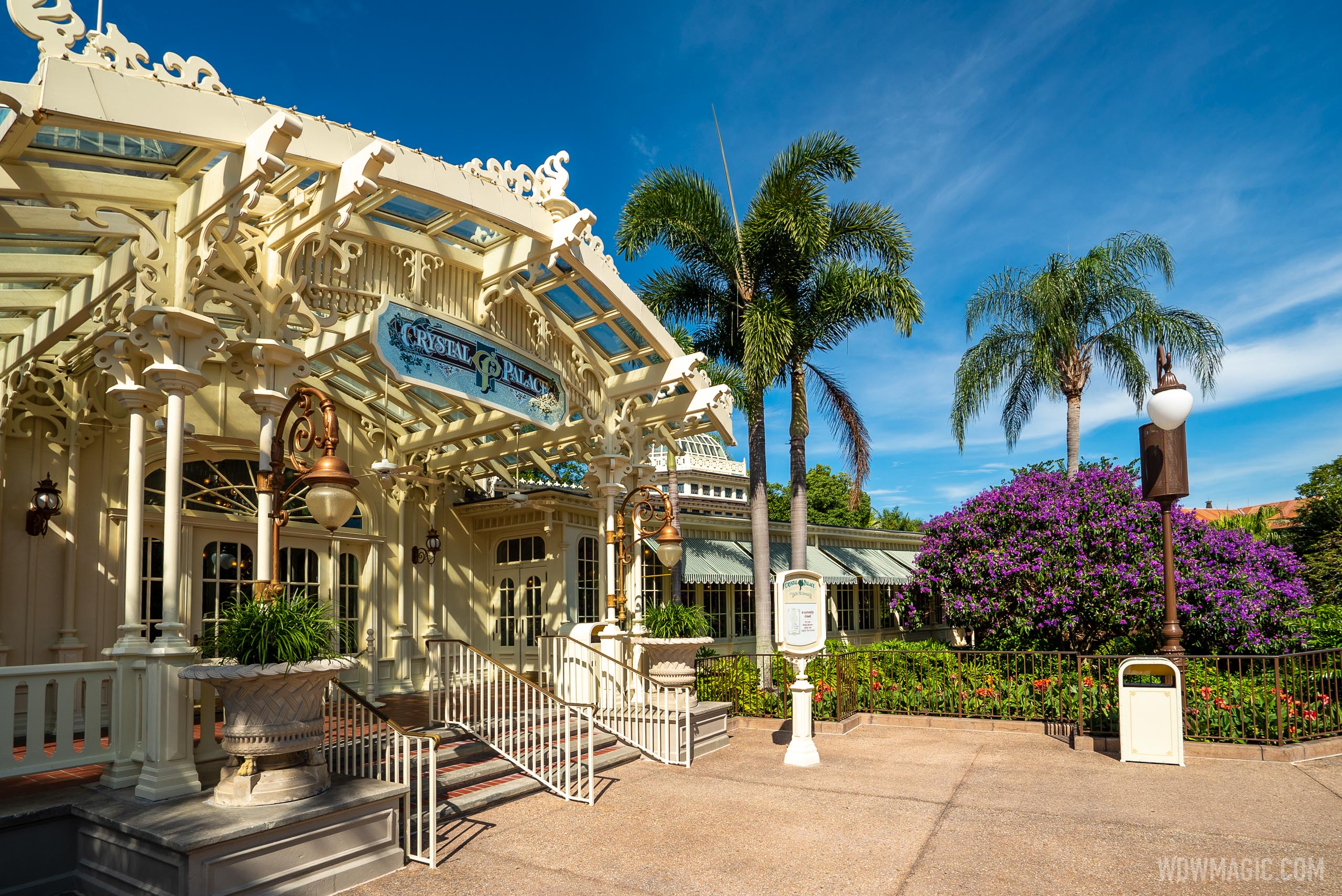The Crystal Palace, Tomorrowland Terrace and Woody’s Lunchbox reopening dates announced