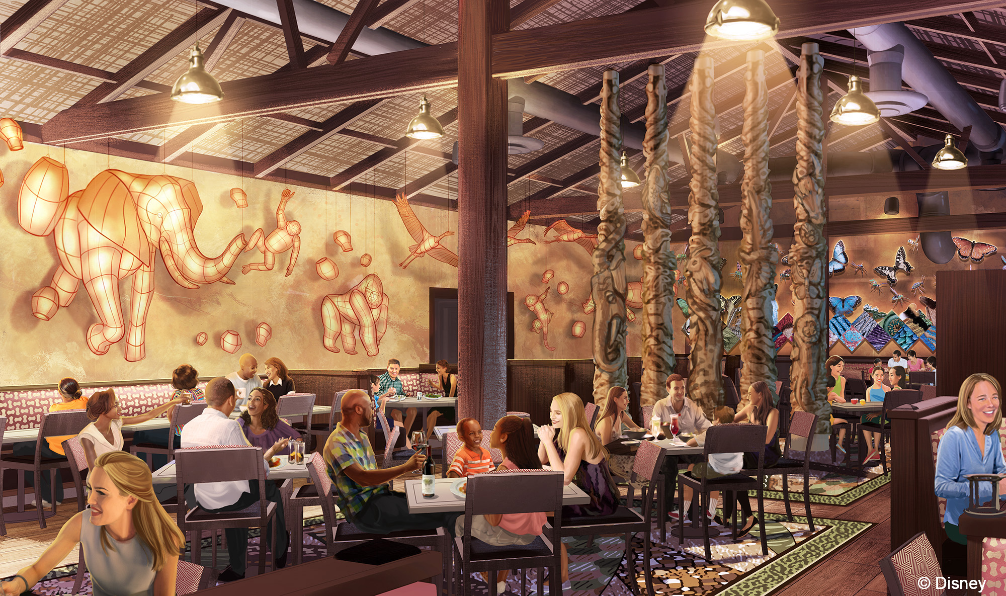 Tiffins signature restaurant opening at Disney's Animal Kingdom in
