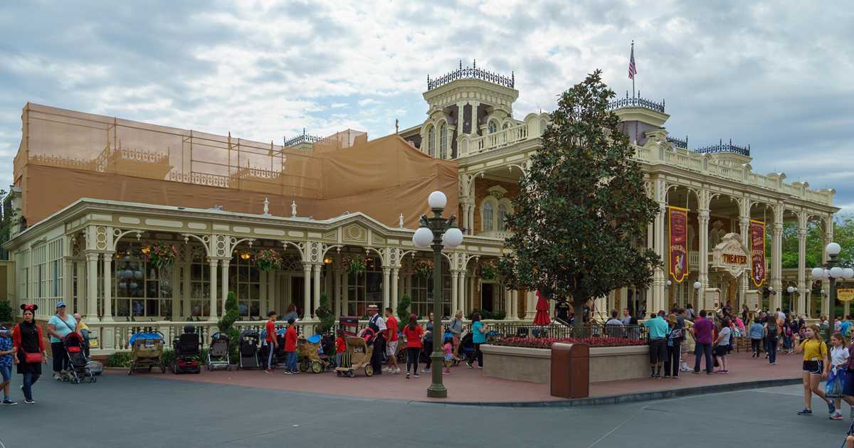 Tony's Town Square Restaurant exterior refurbishment