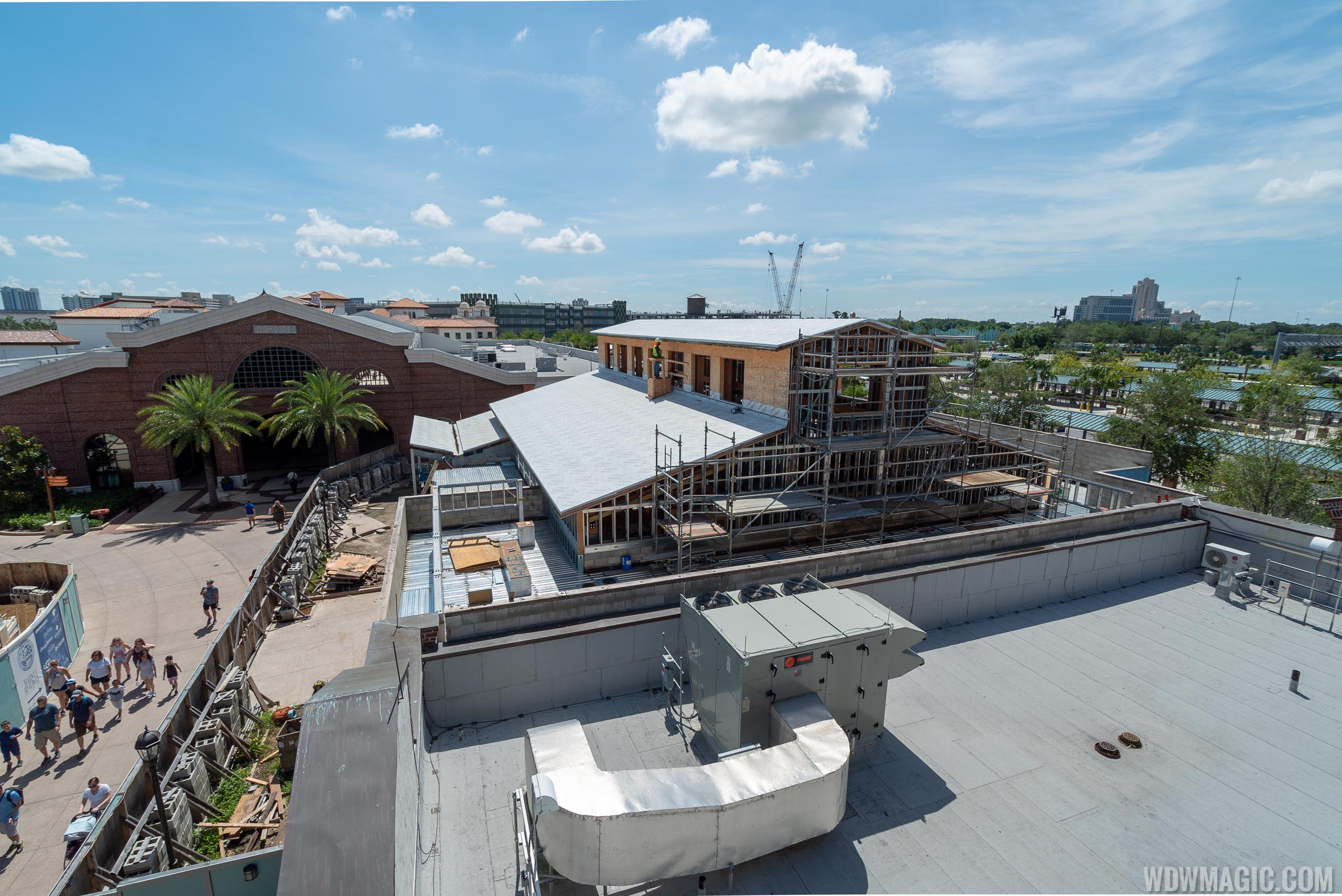 PHOTOS - Wolfgang Puck Bar and Grill construction at Disney Springs