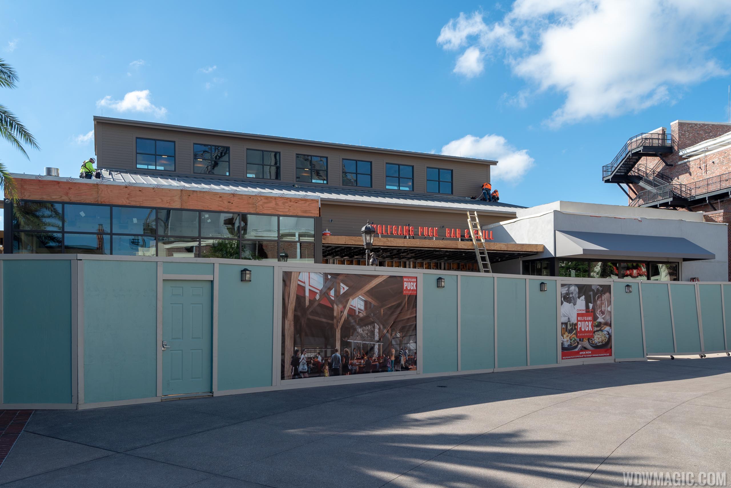Wolfgang Puck Bar and Grill construction - October 2018 - Photo 1 of 2