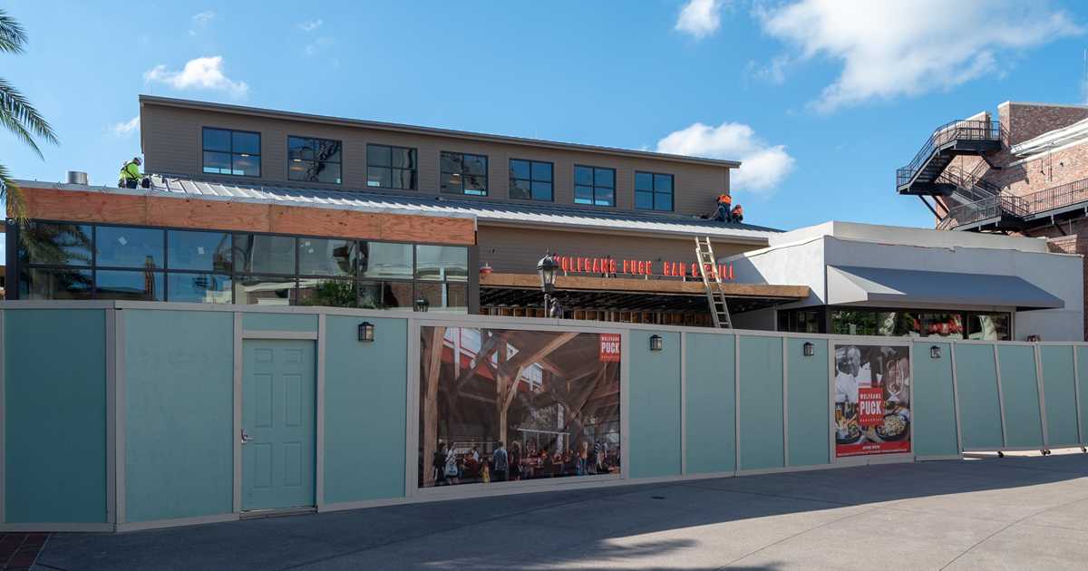 Wolfgang Puck Bar and Grill construction - October 2018 - Photo 1 of 2