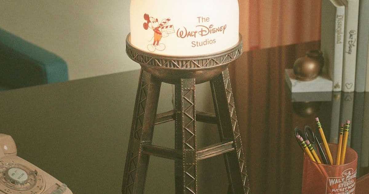 Walt Disney Studios Water Tower Lamp sold – Disney100