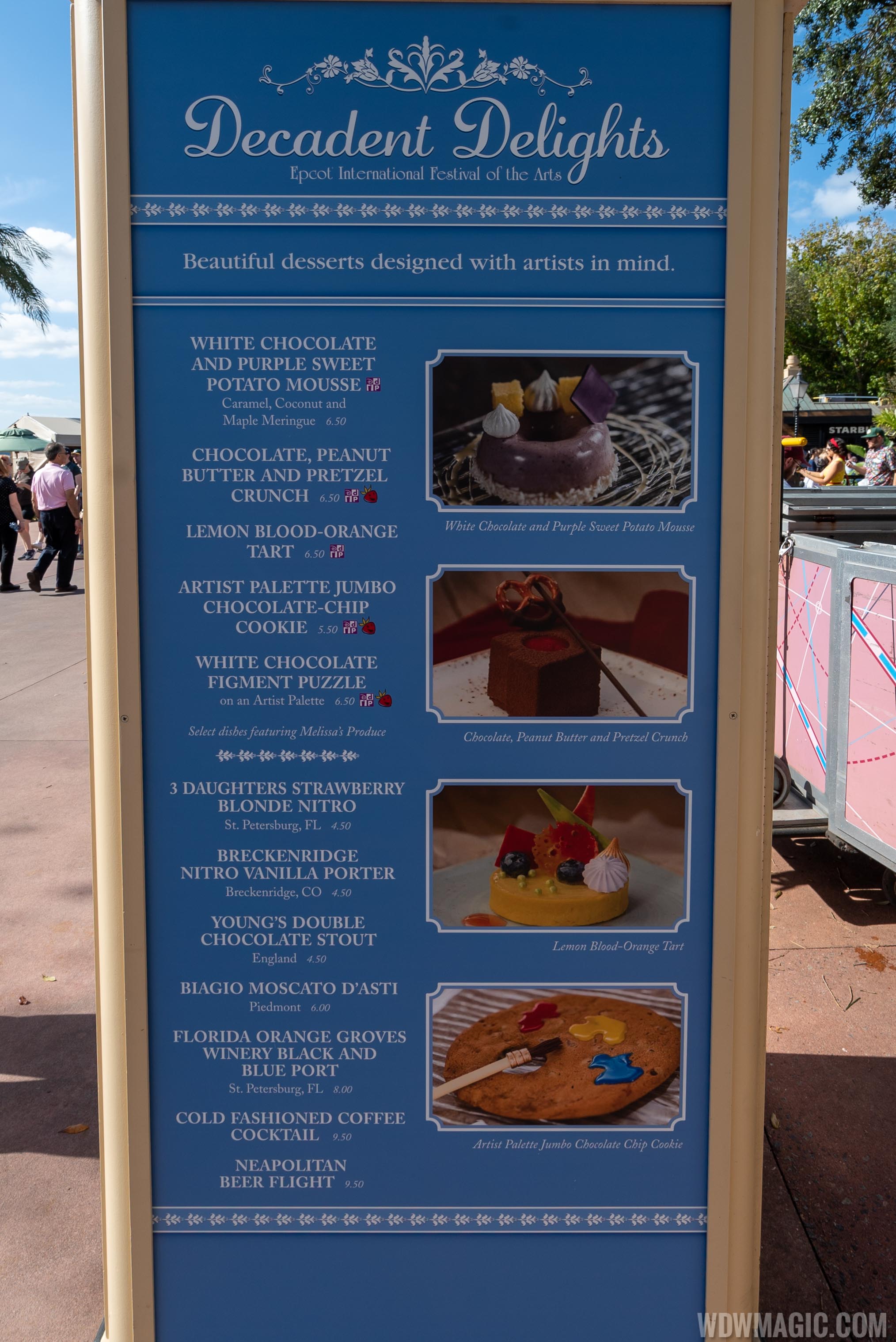 2020 Epcot Festival of the Arts Food Studio kiosks and ...