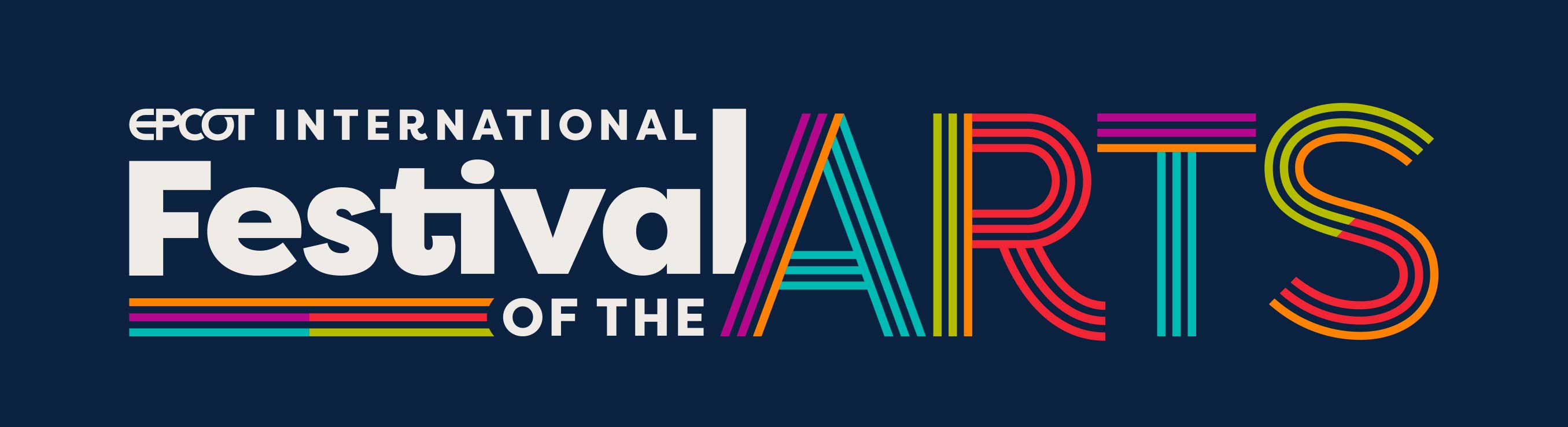 A look at the new 2022 EPCOT International Festival of the Arts logo