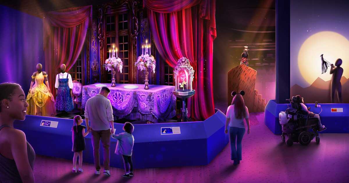 2026 Once Upon A Stage:f Disney on Broadway Exhibit Concept Art