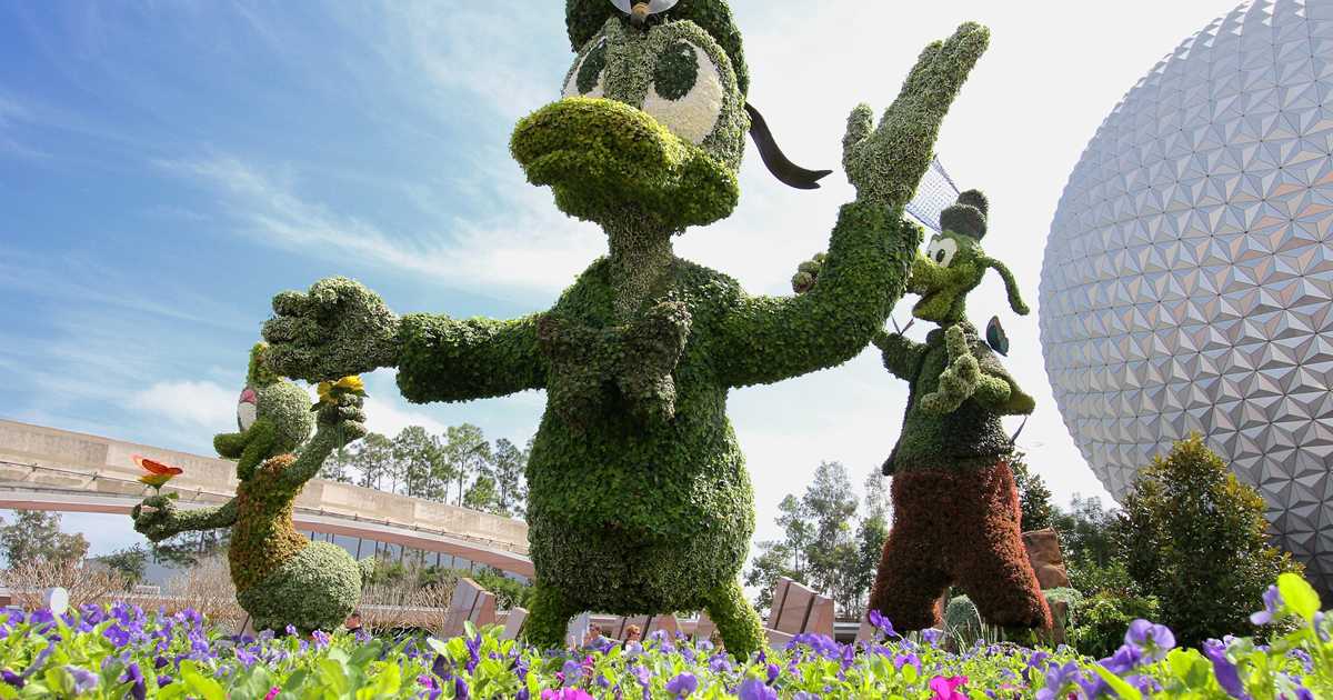 2014 Epcot International Flower and Garden Festival opening day tour ...