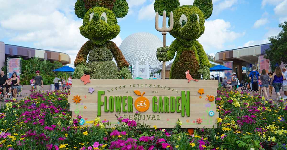 Epcot International Flower And Garden Festival Flower And Garden Festival 2022 Concerts