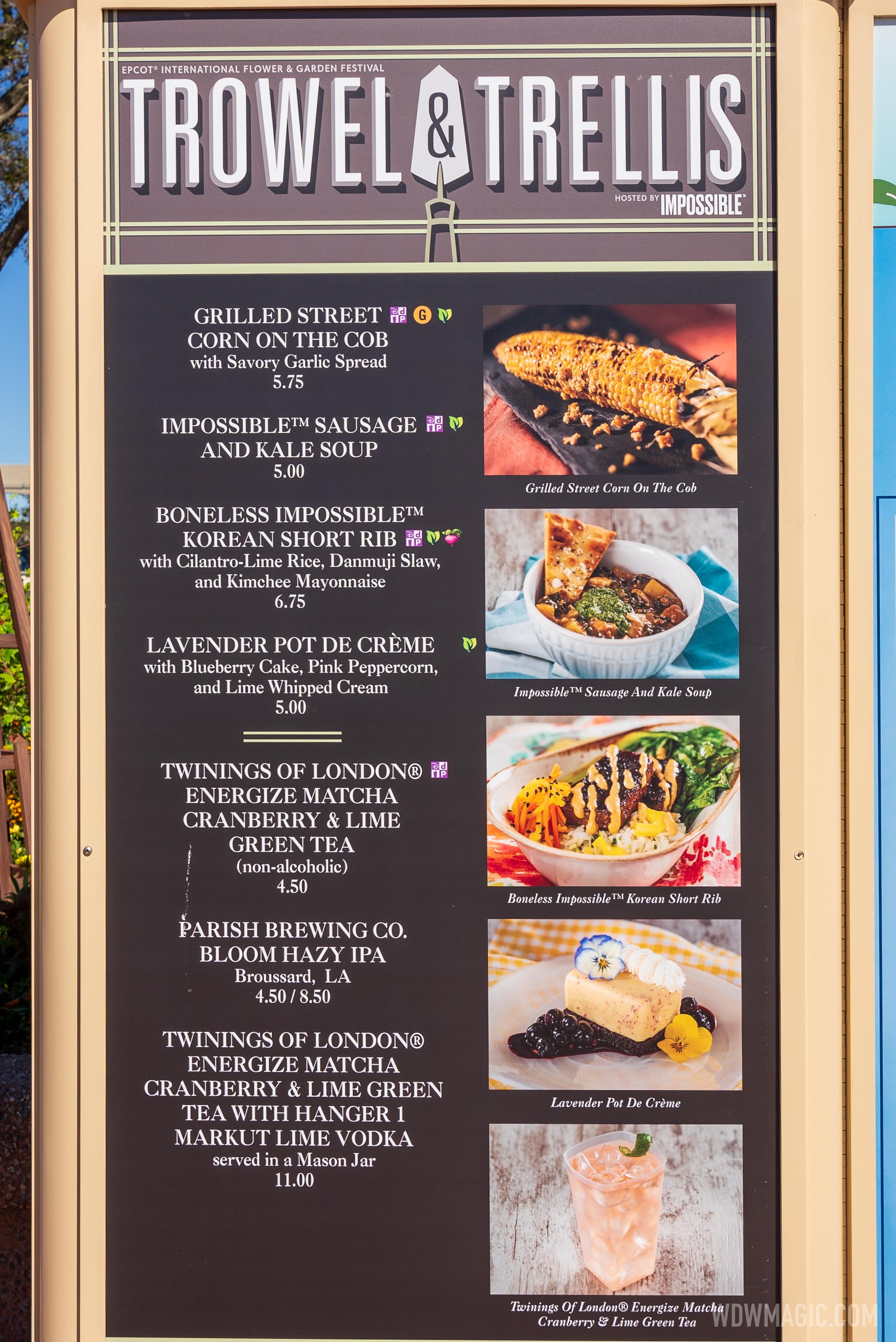 2021 Taste of EPCOT Flower and Garden Festival Outdoor Kitchen kiosks