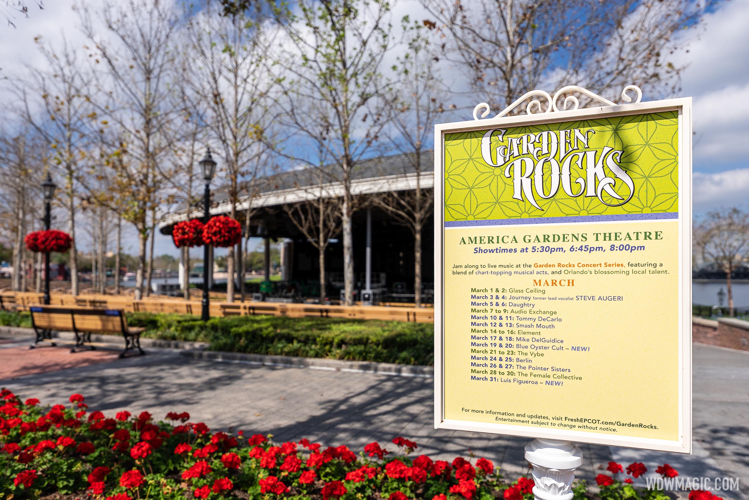 Local Orlando talent added to the line-up for the 2023 EPCOT Garden