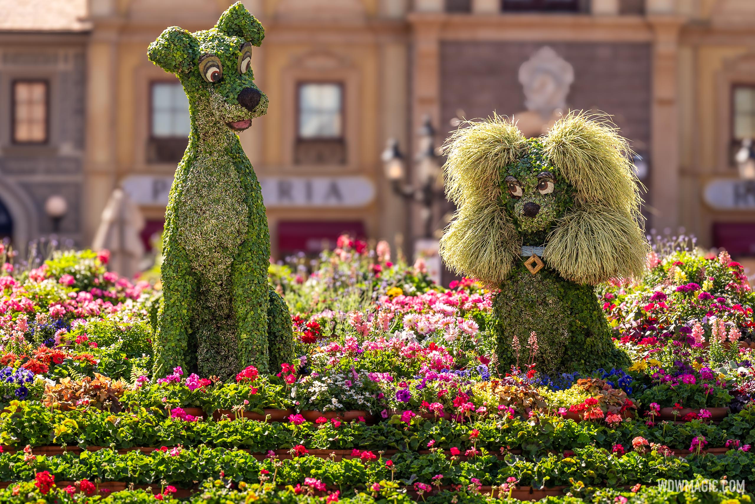 2024 EPCOT International Flower and Garden Festival topiaries and ...