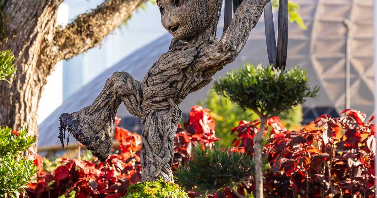 2024 EPCOT International Flower and Garden Festival topiaries and