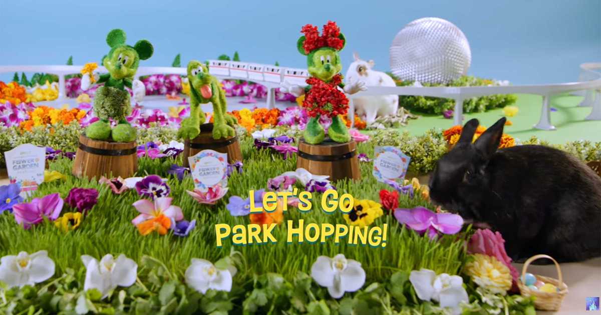Bunnies Take Over Walt Disney World: Disney's Easter 2026 Video