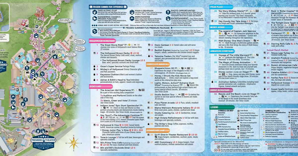 Frozen Summer Fun guide map - Photo 2 of 4