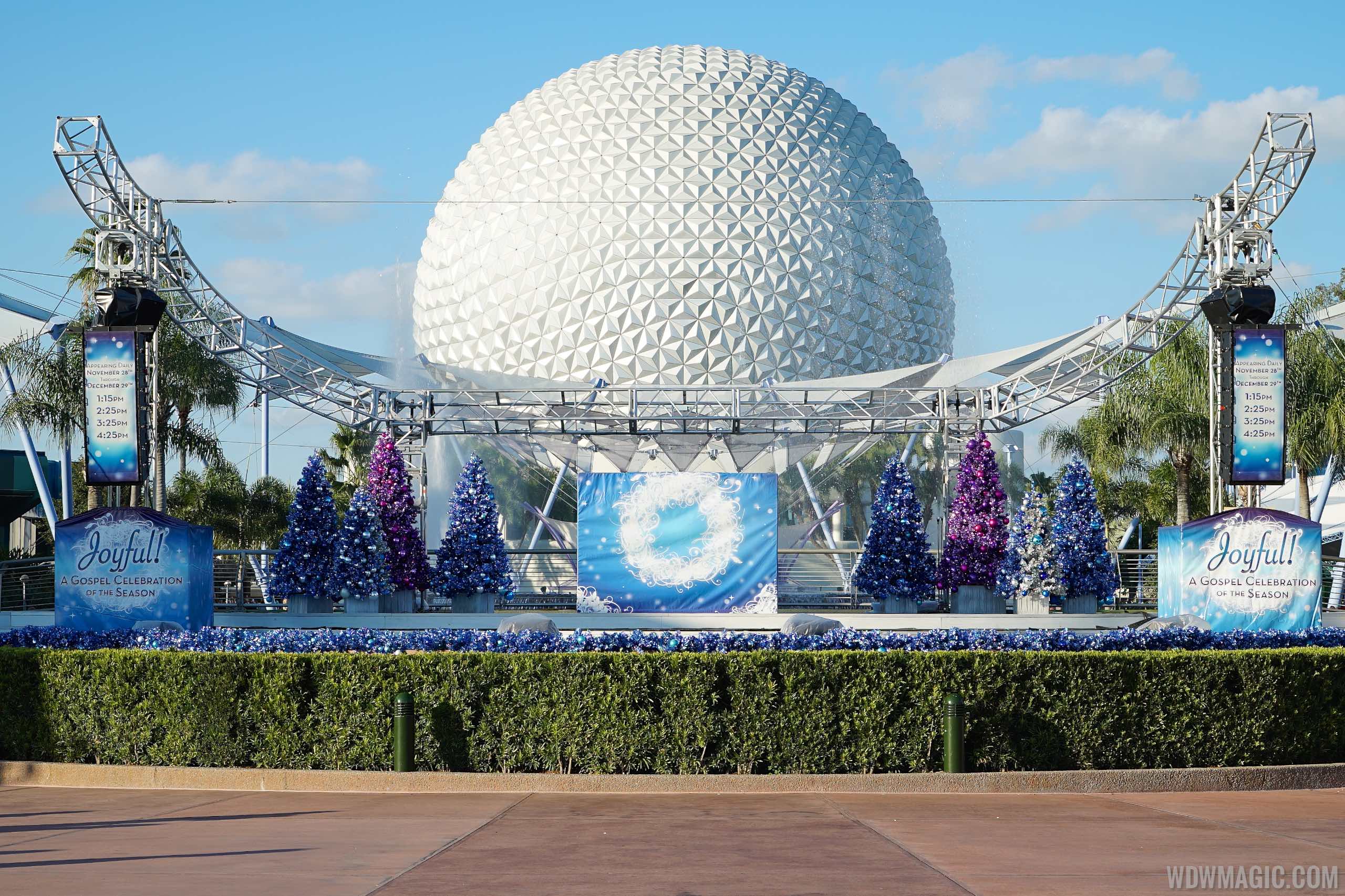 Epcot holiday decorations 2014 Photo 7 of 36