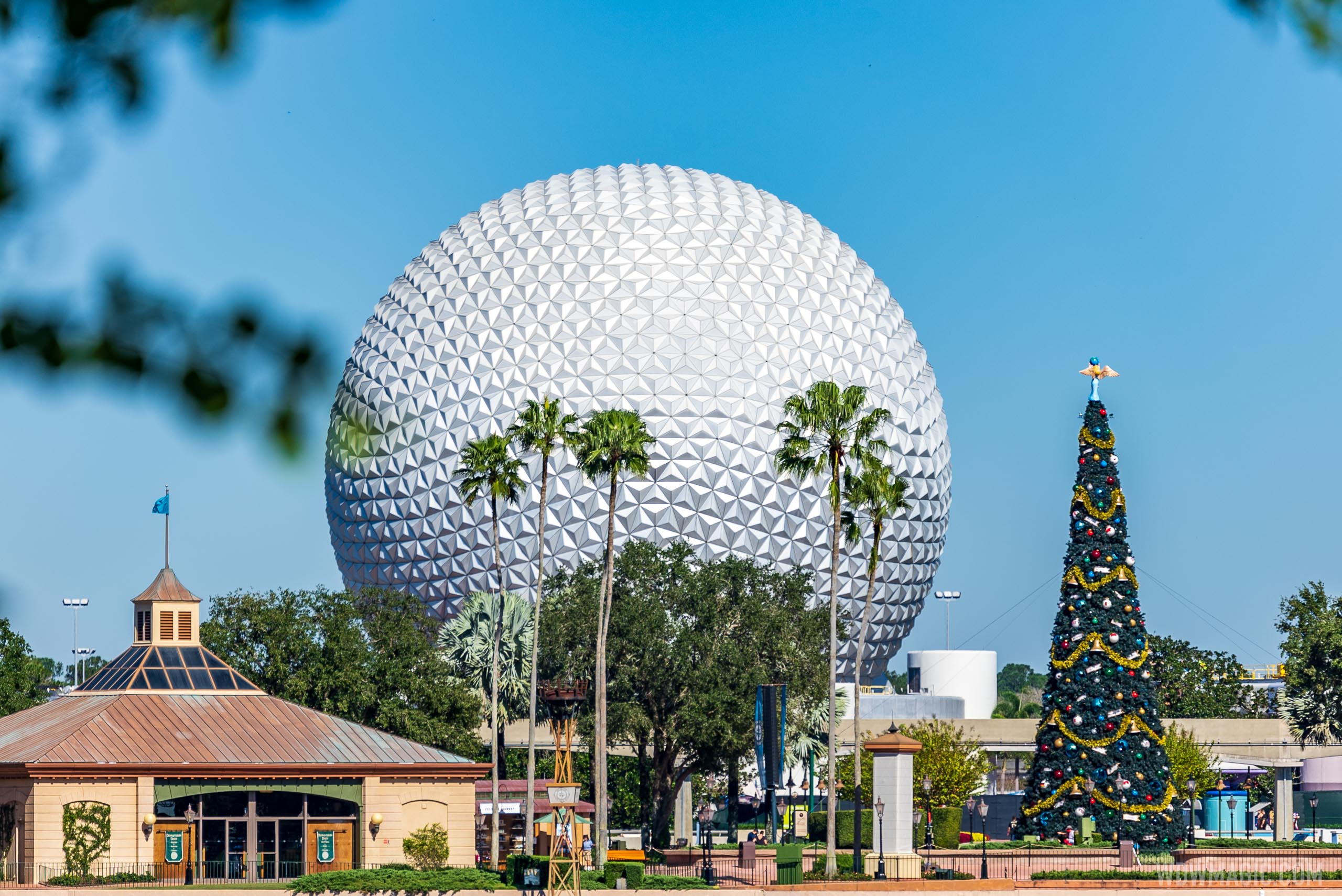 Holiday decor now on display at EPCOT
