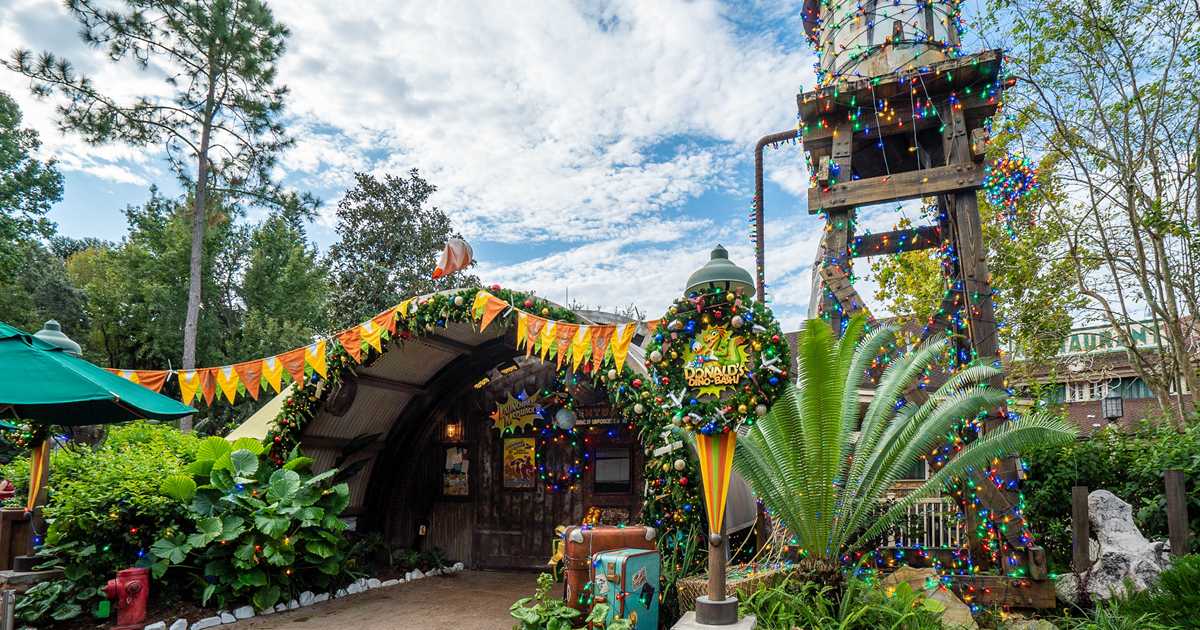 Disney's Animal Kingdom Christmas Holiday decor 2019 - Photo 24 of 35