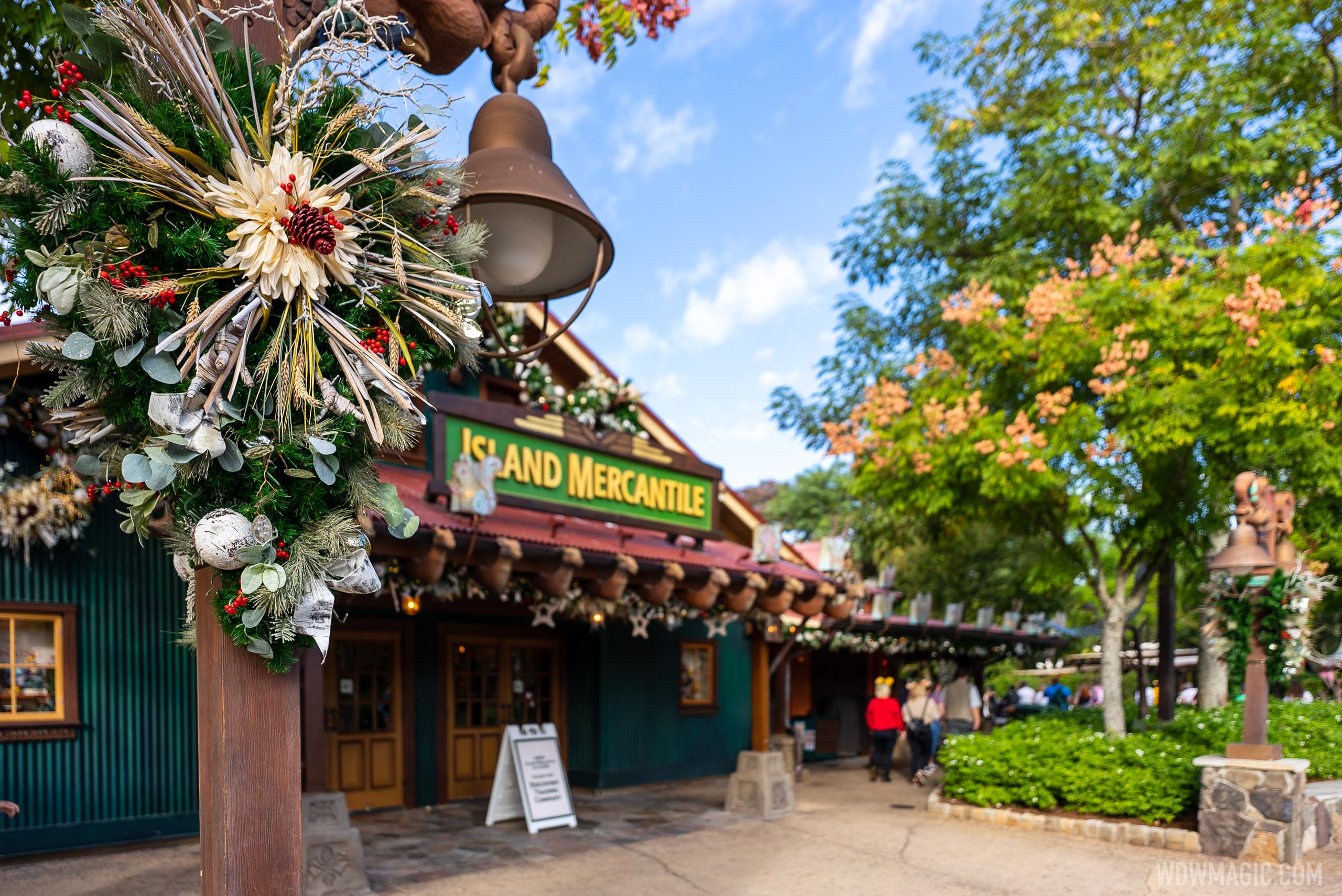 Disney’s Animal Kingdom is now decorated for the holidays
