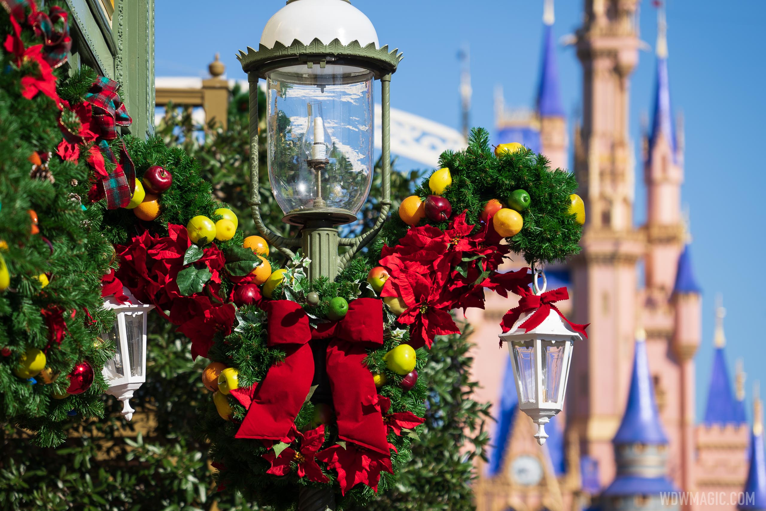 Magic Kingdom Christmas Holiday decorations 2020 Photo 13 of 24