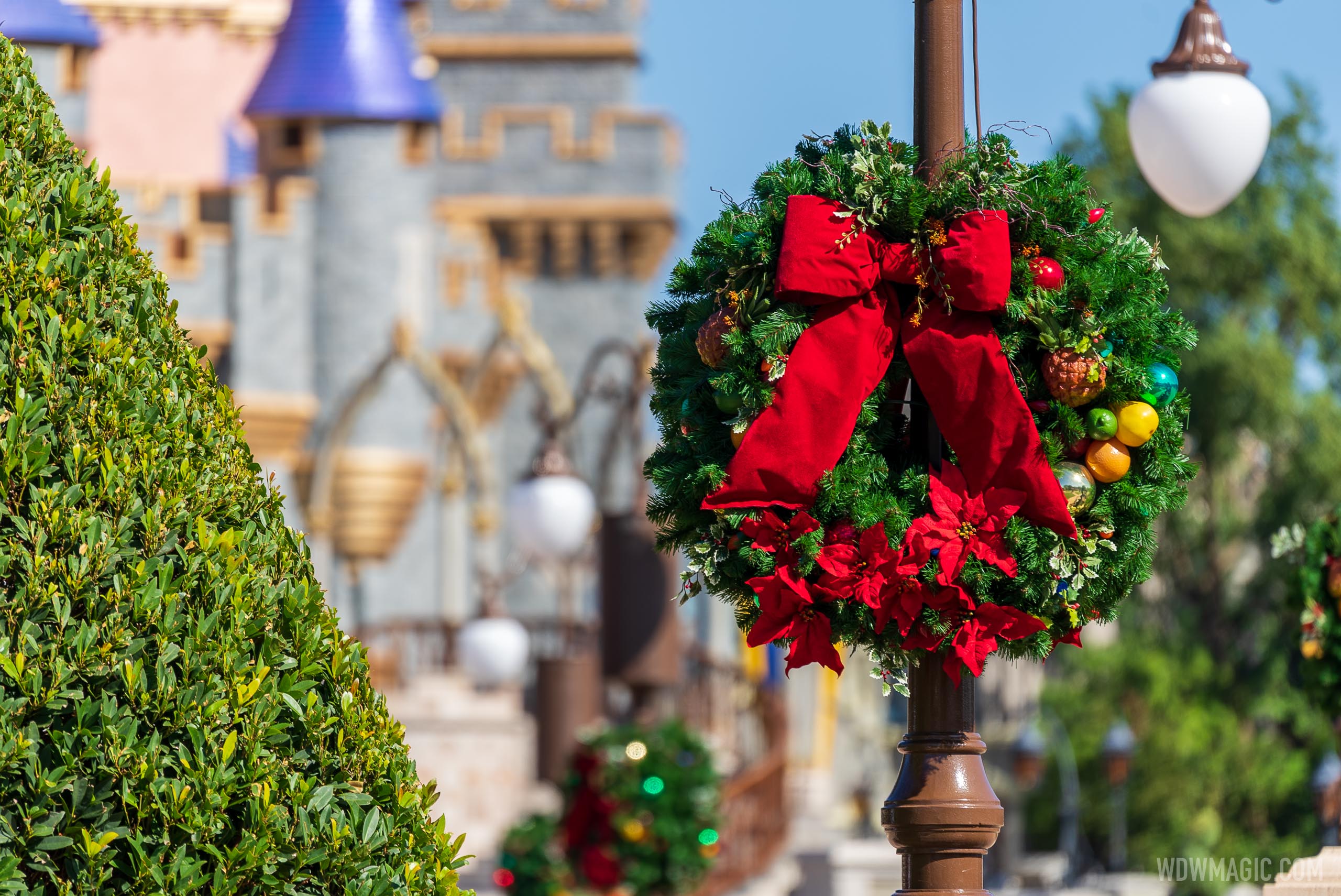 Magic Kingdom Christmas Holiday decorations 2020 Photo 15 of 24