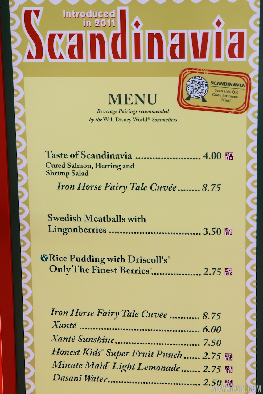 2012 Food and Wine Festival kiosks, menus and pricing Photo 34 of 55