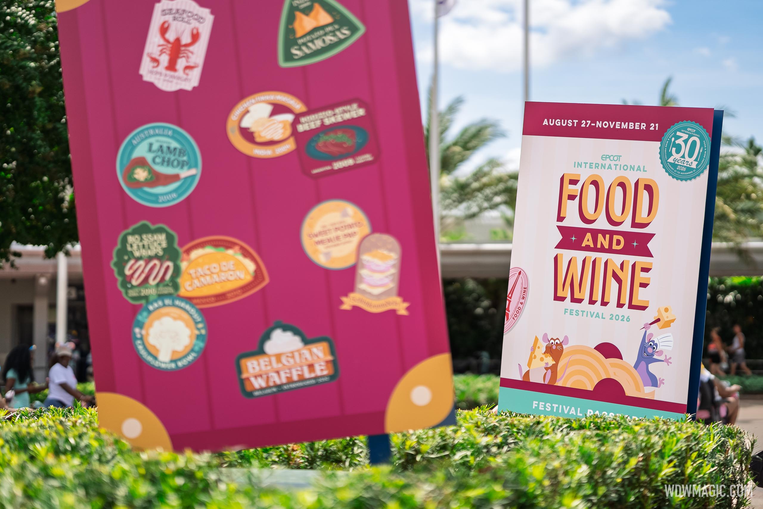 EPCOT Food & Wine Festival 2026: Entrance Plaza and World Showcase Plaza Opening Decor - Photo 9 of 16