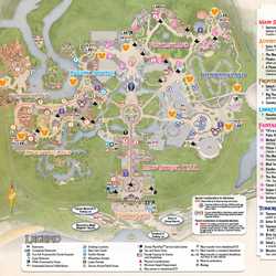 Mickey's Not-So-Scary Halloween Party guide map and schedule now available