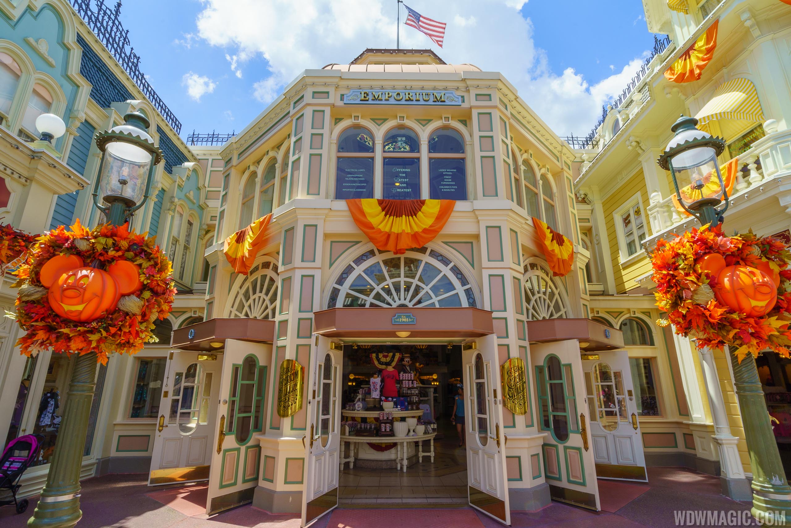 Magic Kingdom's fall Halloween decorations 2018 Photo 13 of 30